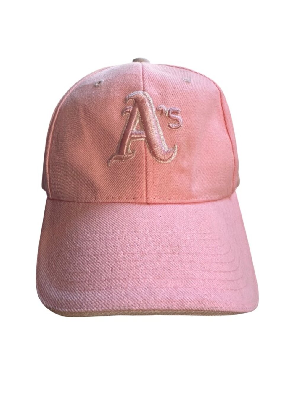 Oakland Athletics Pink New Era Adjustable Baseball Cap With Embroidered Logo